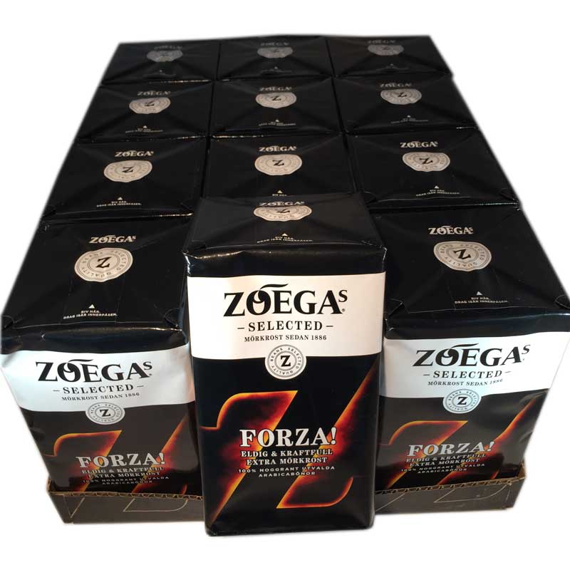 Hel Platta Zoega Forza bryggkaffe - 45% rabatt