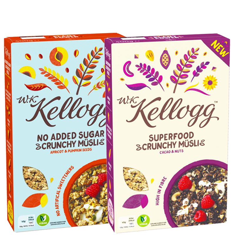 Kellogg's Müslipaket - 64% rabatt