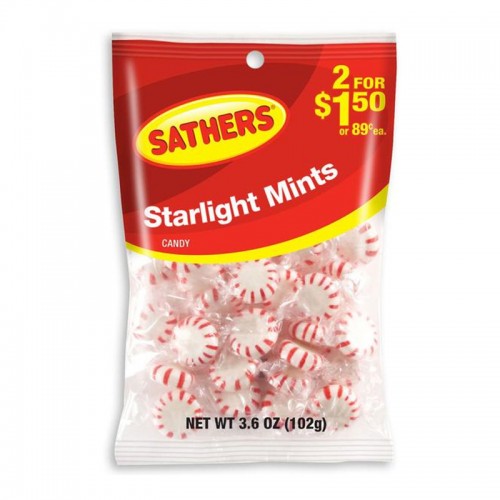Sathers Starlight Mints 102g