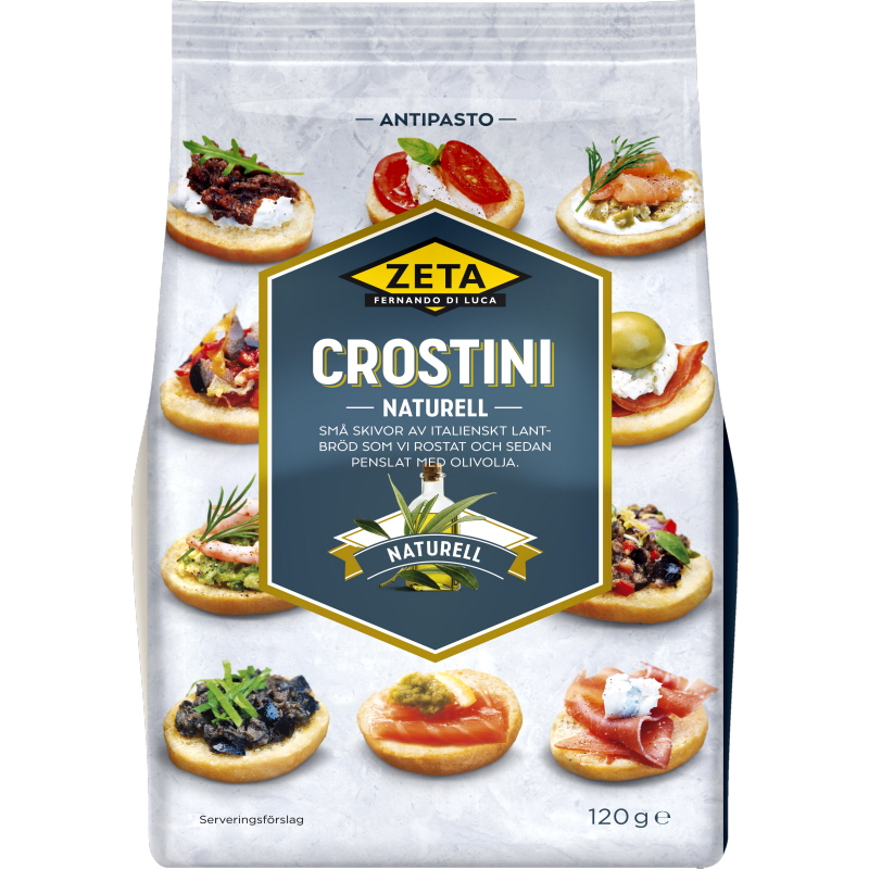 Crostini Naturell - 25% rabatt