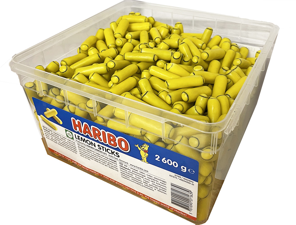 Haribo Lemon Sticks 2.6kg