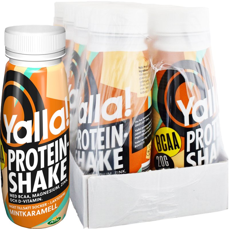 Proteinshake BCAA Mintkaramell 8-pack - 50% rabatt