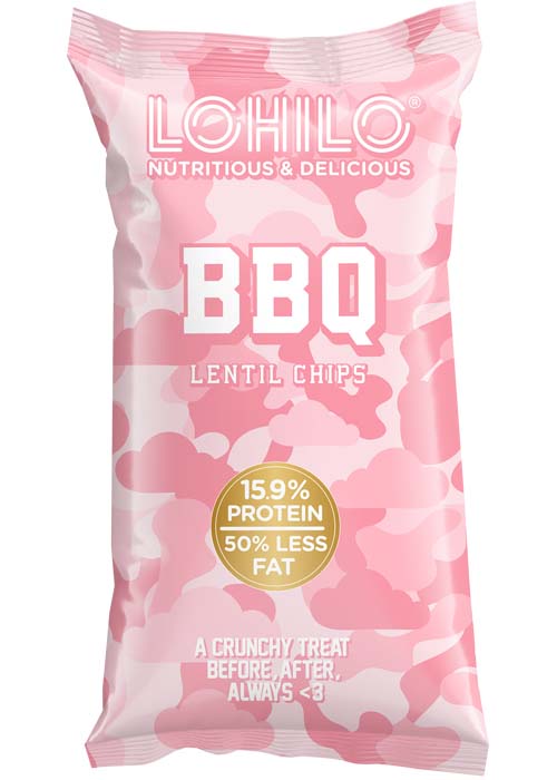 Lohilo BBQ linschips 90g