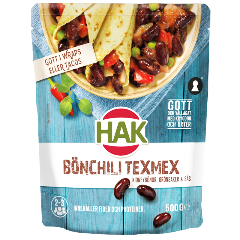 Bönchili "Tex Mex" 500g - 27% rabatt