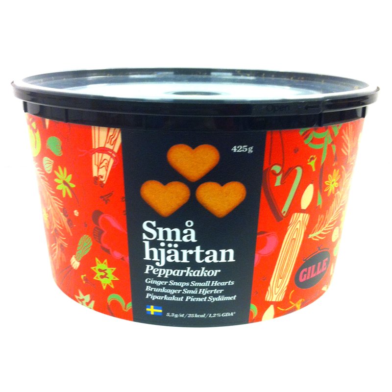 Pepparkakor Små Hjärtan 425g - 40% rabatt