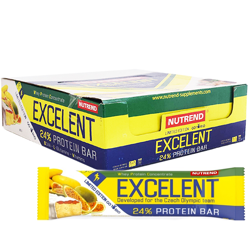 Hel Låda Proteinbars ”Brazilian Fruit” 18 x 85g - 57% rabatt