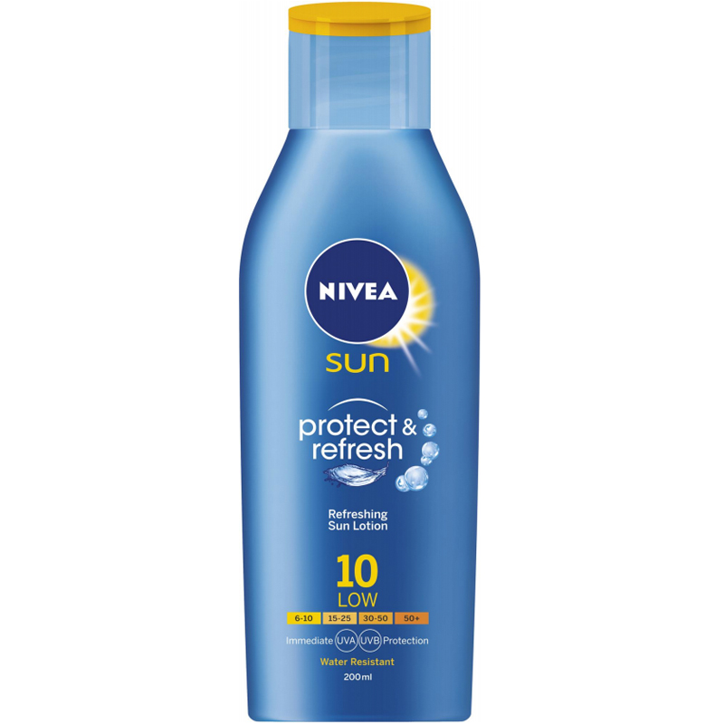 Solskyddskräm "Protect & Refresh SPF 10" 200ml - 44% rabatt