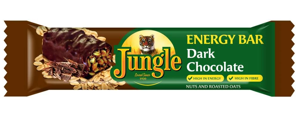 Jungle Energy Bar Dark Chocolate 48g