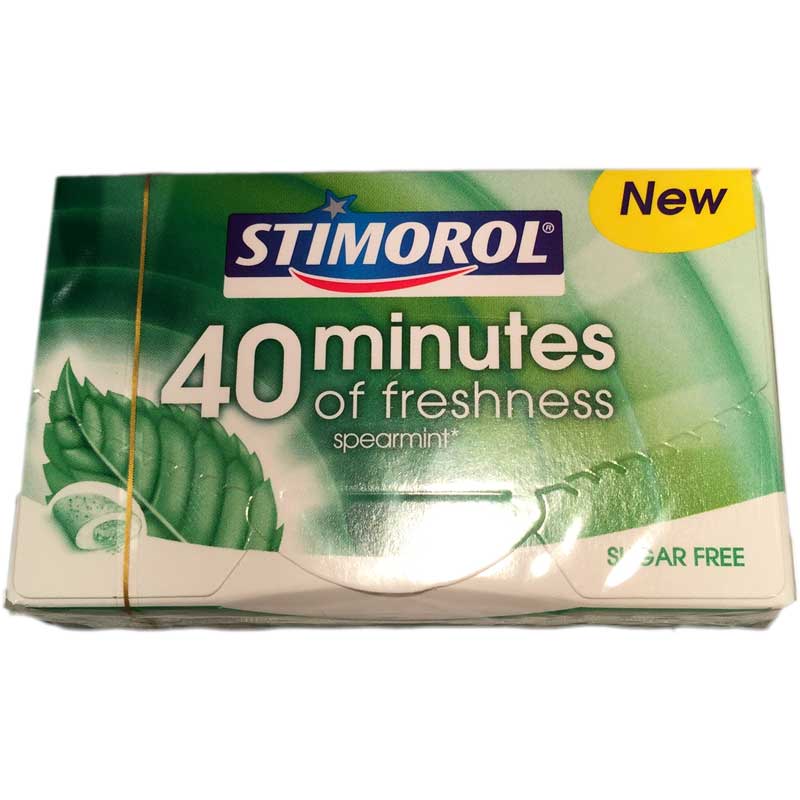 Tuggummi Spearmint 40 minutes - 60% rabatt