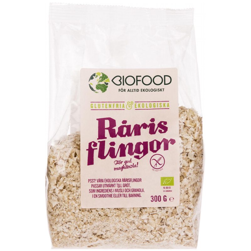 Eko Rårisflingor 300g - 49% rabatt