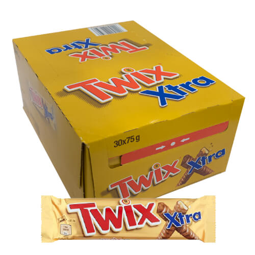 Twix Kingsize Xtra 75g x 30 st