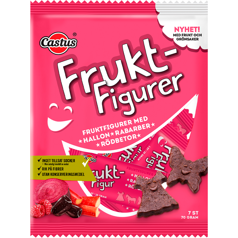Fruktfigurer Rosa - 12% rabatt