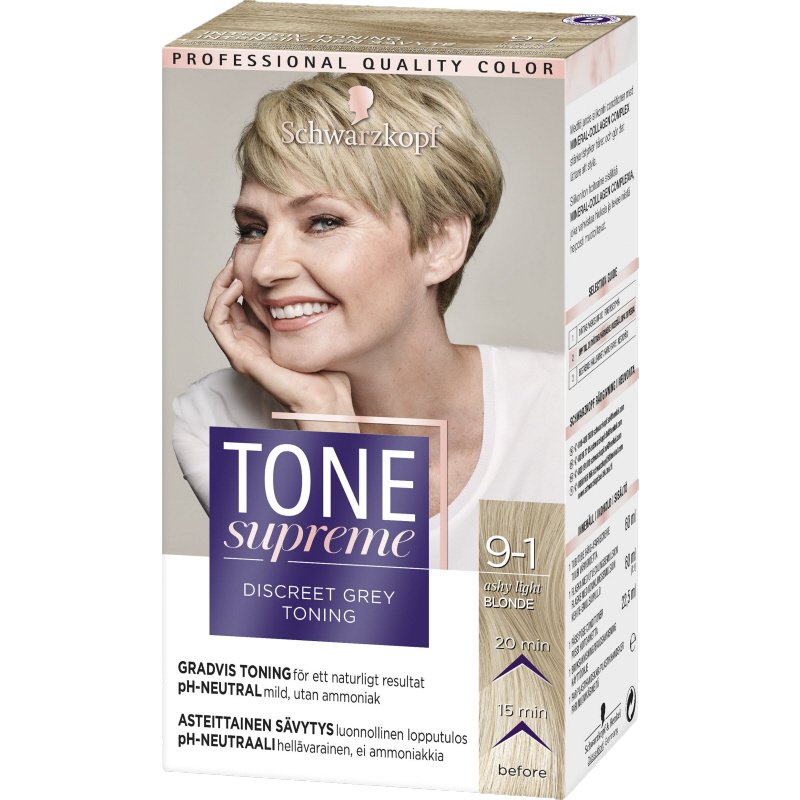 Toningsfärg 9-1 Light Blond - 61% rabatt
