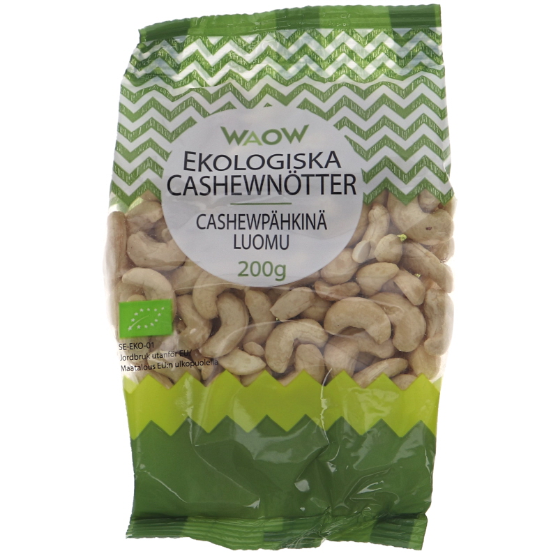 Cashewnötter Eko - 55% rabatt