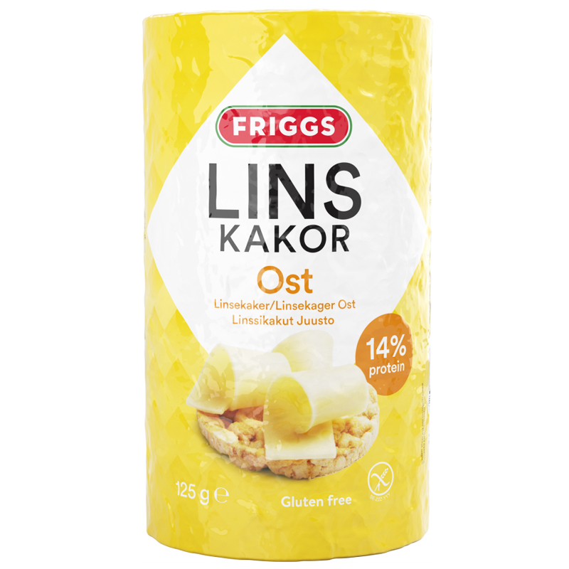 Linskakor Ost 125g - 23% rabatt
