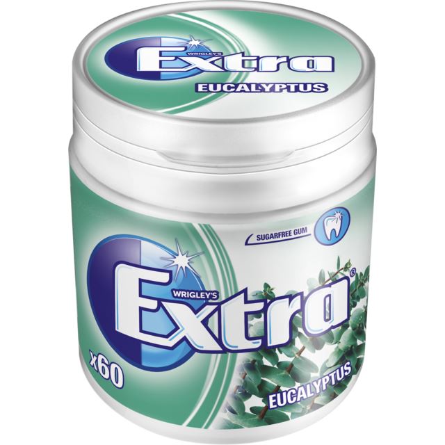 Extra Tuggummi Eucalyptus Burk 84g