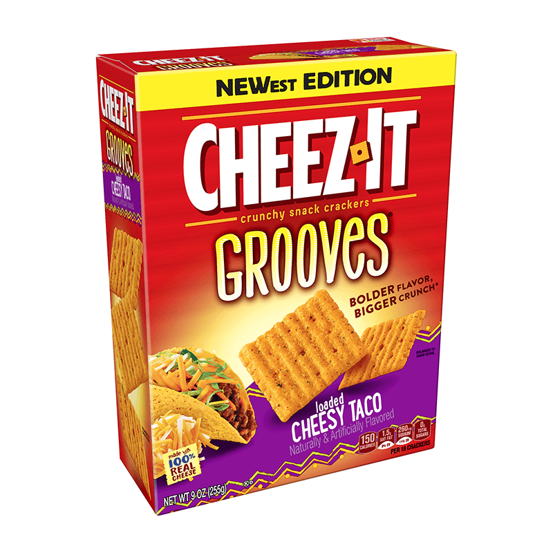 Cheez-It Grooves Loaded Cheesy Taco 255g