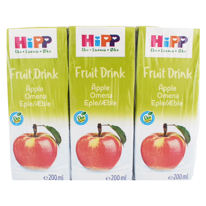 Eko Fruktdryck Äpple 3 x 200ml - 60% rabatt