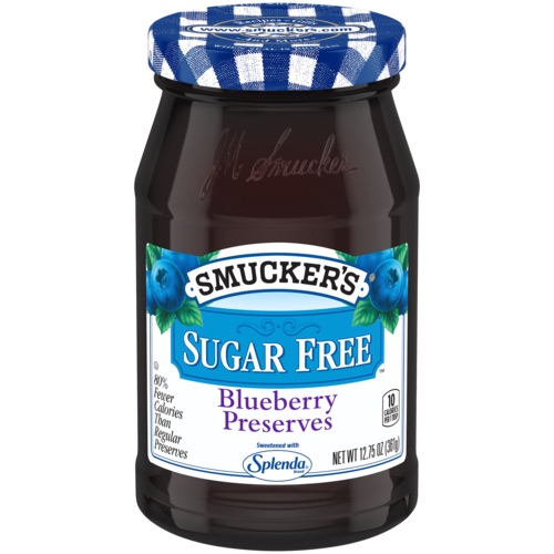 Smuckers Sugar Free Blueberry Preserves 361g