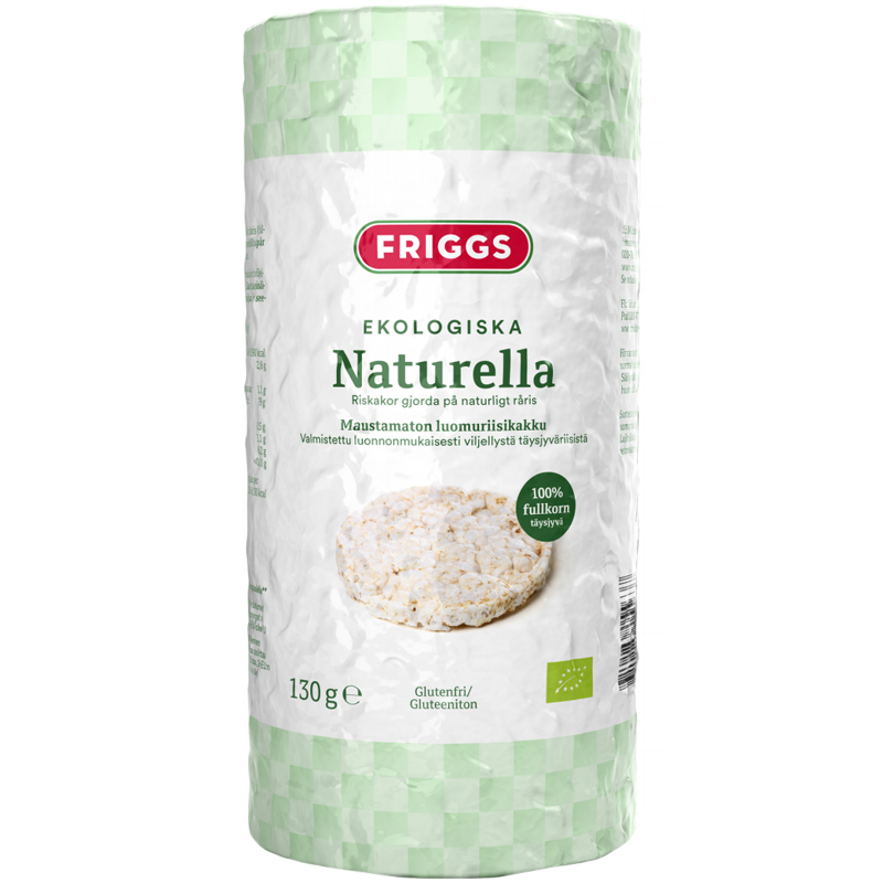 Eko Riskakor Naturella 130g - 19% rabatt