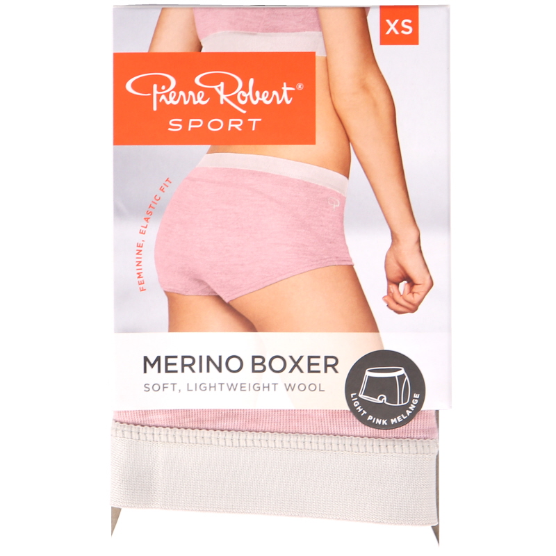 Träningstrosor Boxer Merinoull Rosa Stlk XS - 67% rabatt
