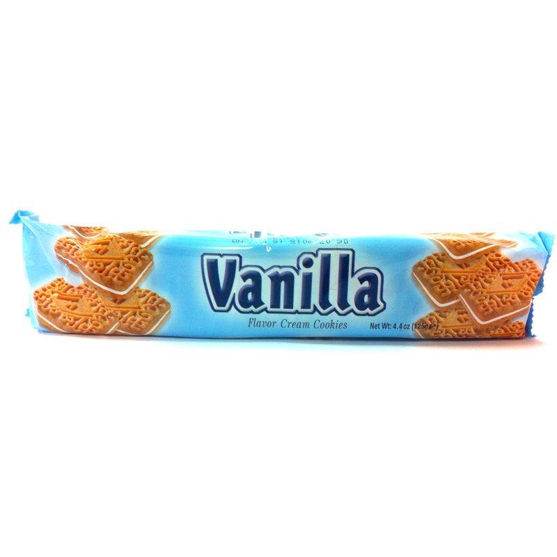 Fyllda kex med vanilj - 28% rabatt