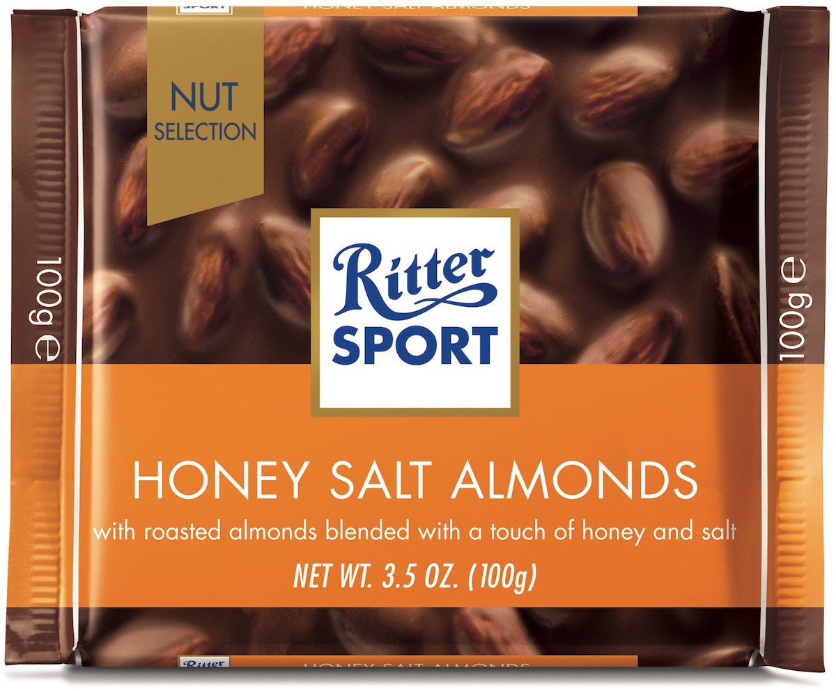 Ritter Sport Honey Salted Almond 100g