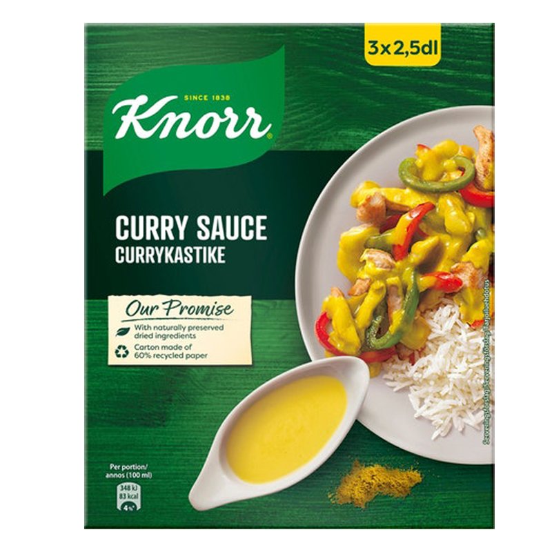 Sås Curry - 40% rabatt