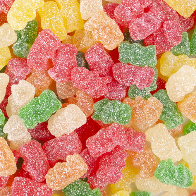 Haribo Guldbamsar Sour 2.2kg