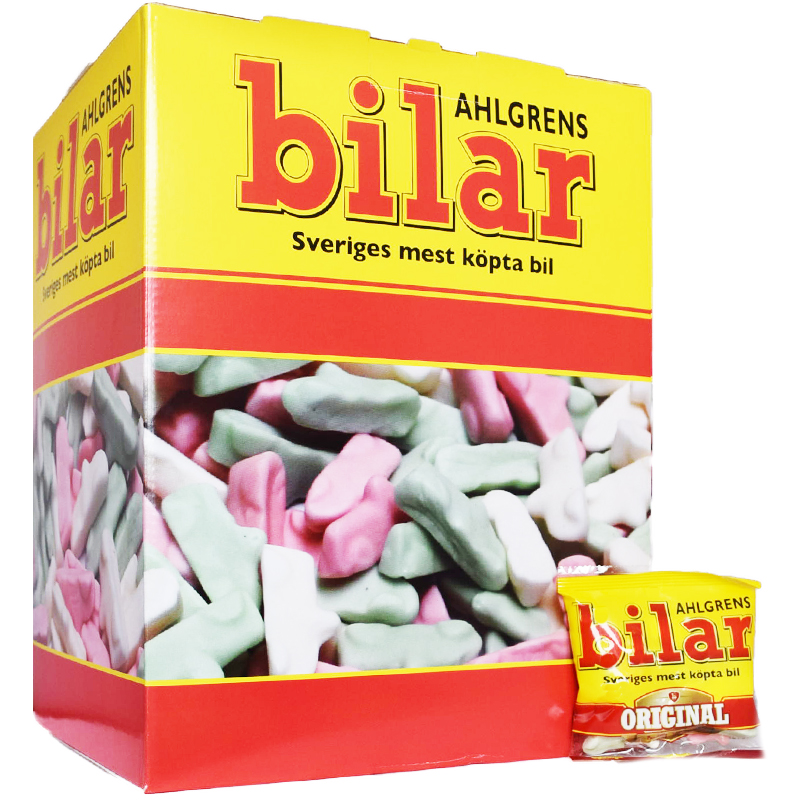 Hel Låda Godis Bilar - 72% rabatt