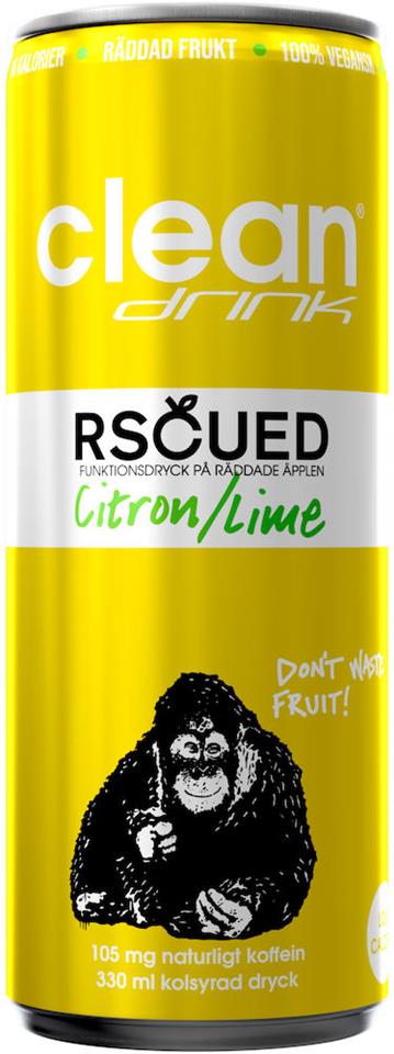 Rscued by Clean - Citron/Lime 330ml