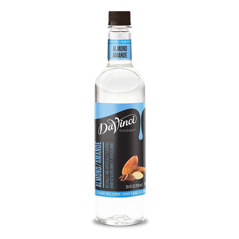 DaVinci Gourmet Syrup Sugar Free Almond 750ml