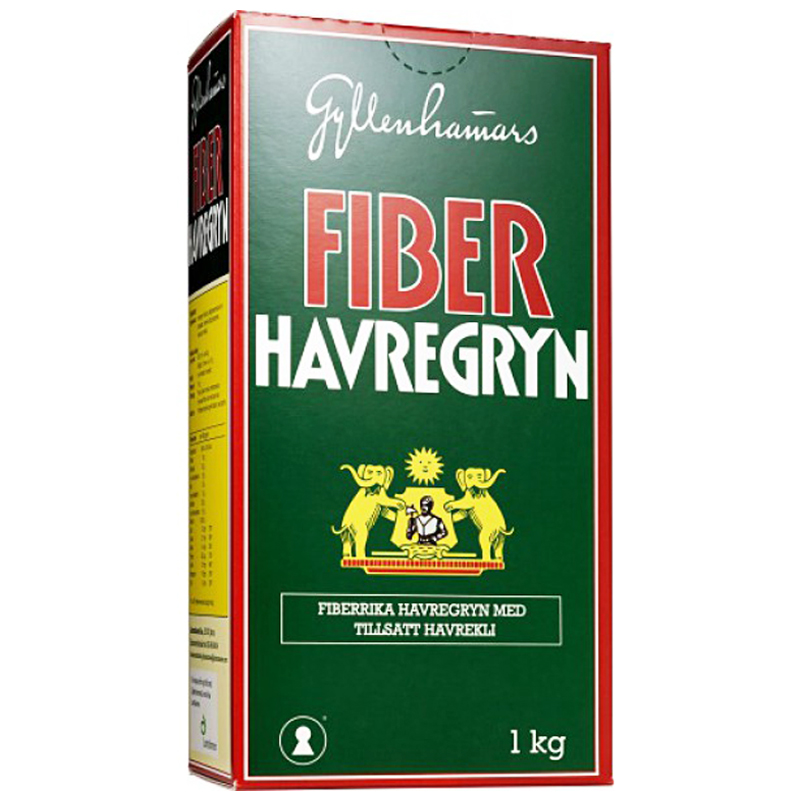 Fiberhavregryn 1kg - 56% rabatt