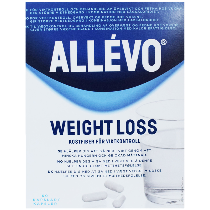 Kosttillskott "Weight Loss" Kostfiber 60-pack - 55% rabatt
