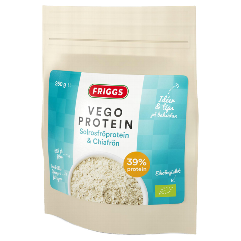 Vego Protein Solrosfröprotein & Chia 250g - 67% rabatt