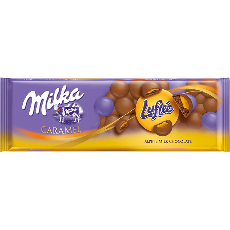 Mjölkchokladkaka Karamell 250g - 44% rabatt