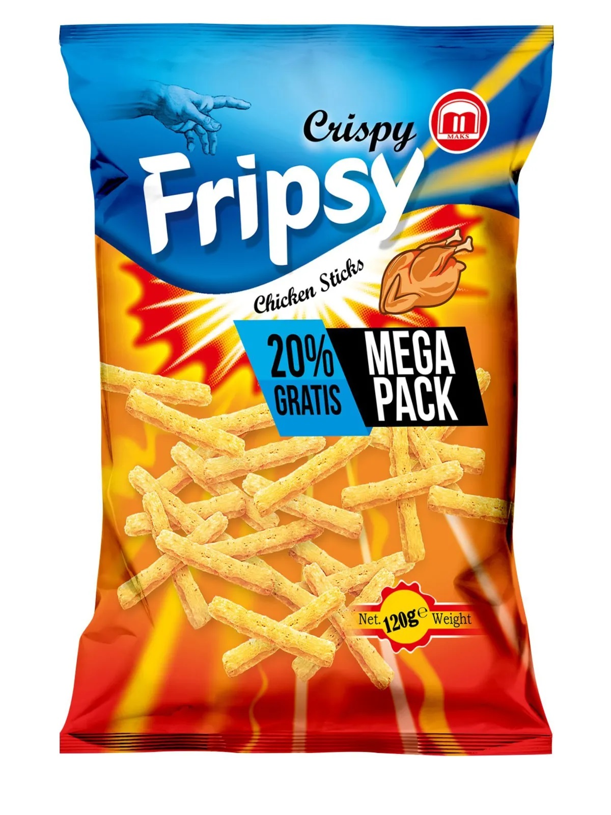 Crispy Fripsy Chicken 120g