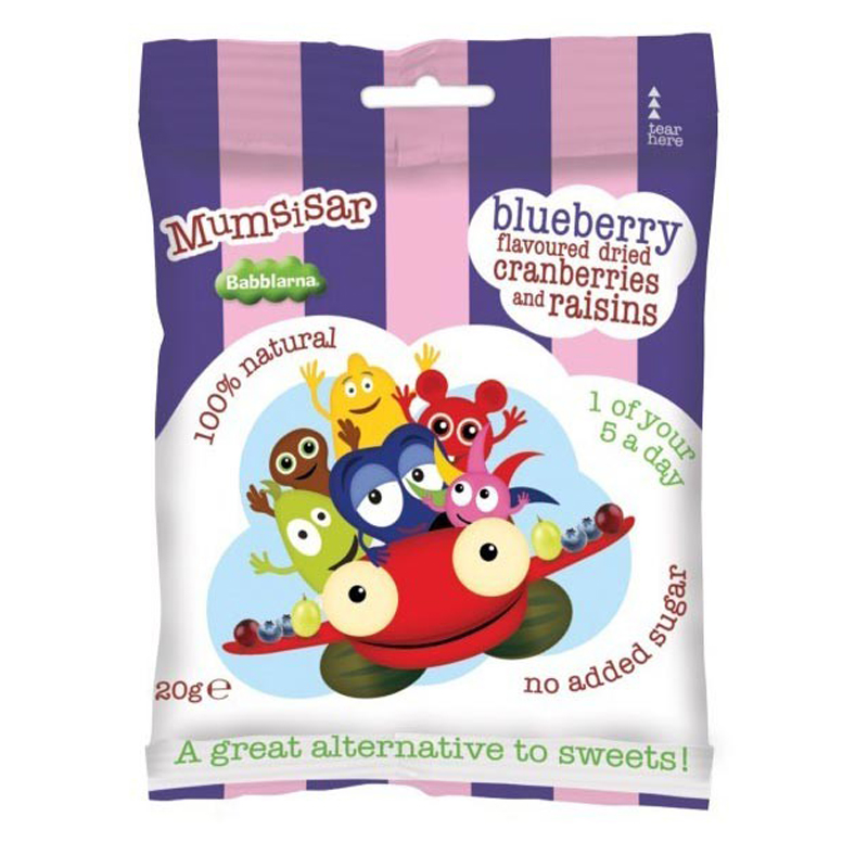 Godis Blueberry Flavoured Dried Cranberries & Raisins - 25% rabatt