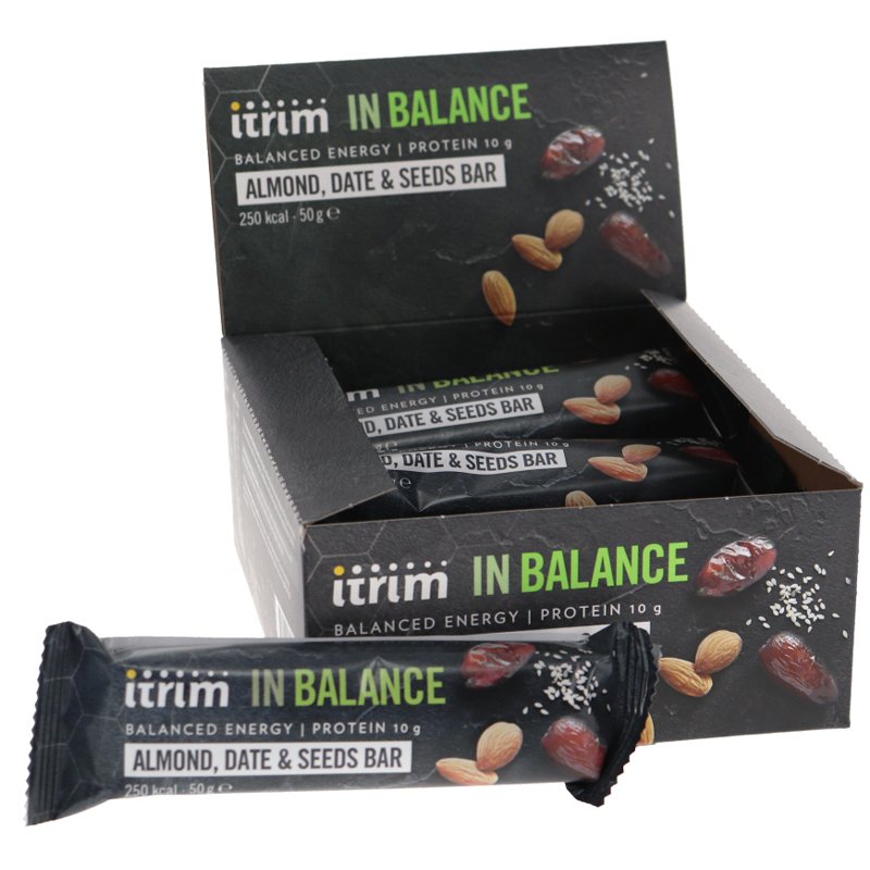 Proteinbars Mandlar, Dadlar & Frön 12-pack - 73% rabatt