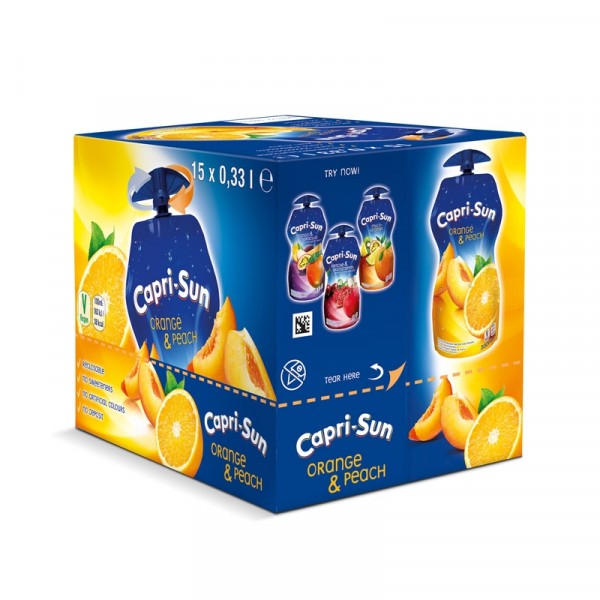 Capri-Sun - Apelsin & Persika 33cl x 15st