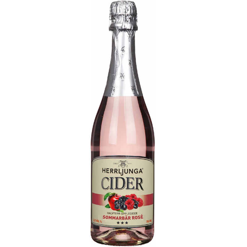 Äpplecider "Sommarbär Rosé" 750ml - 52% rabatt