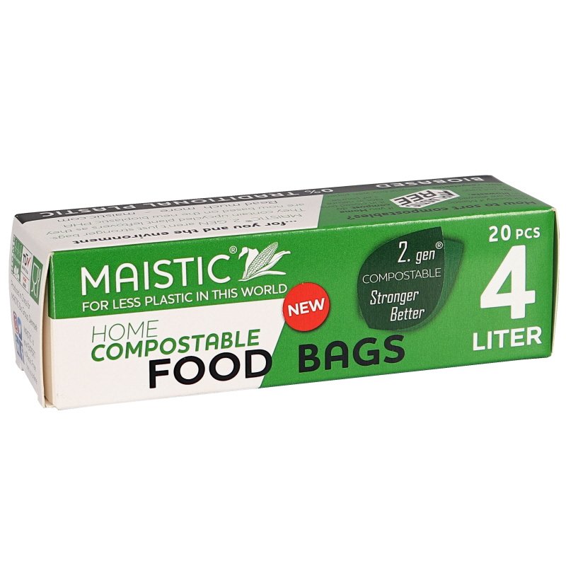 Fryspåsar Komposterbara 4L - 32% rabatt
