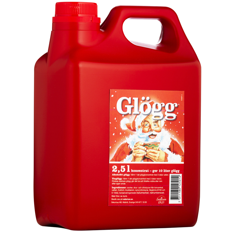 Glöggkoncentrat 2,5l - 51% rabatt