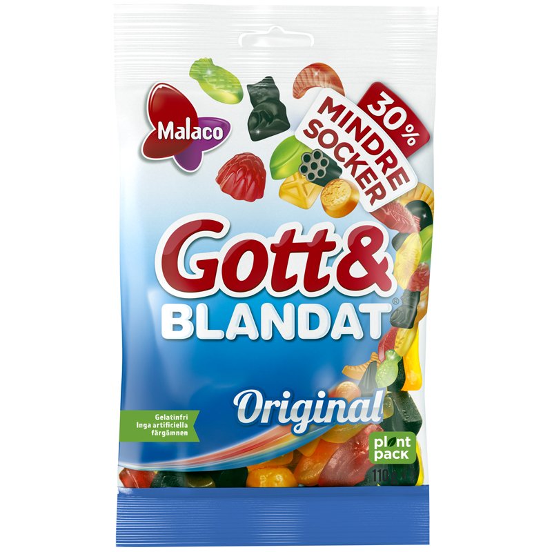 Gott & Blandat Mindre Socker - 17% rabatt