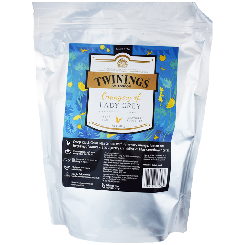 Svart Te "Orangery Lady Grey" 500g - 34% rabatt