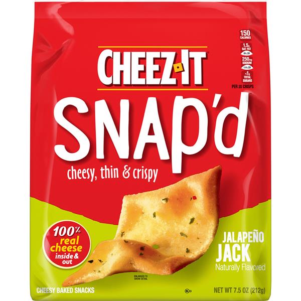 Cheez-It Snap'd Jalapeno Jack 212g
