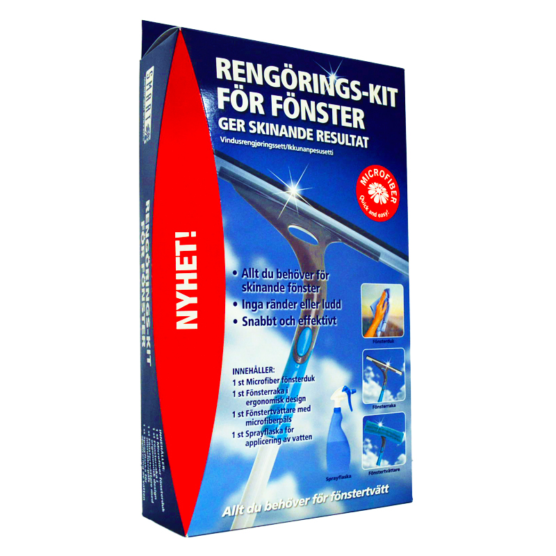 Rengöringskit Fönster - 31% rabatt