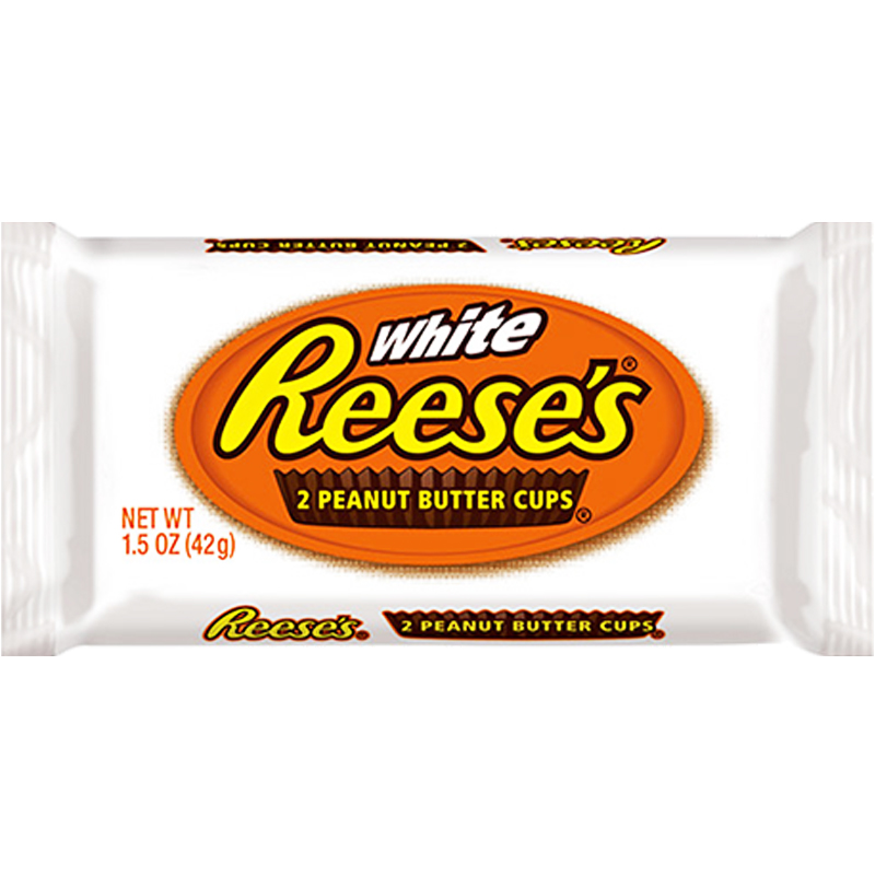 Godis "White Peanut Butter Cups" 42g - 53% rabatt