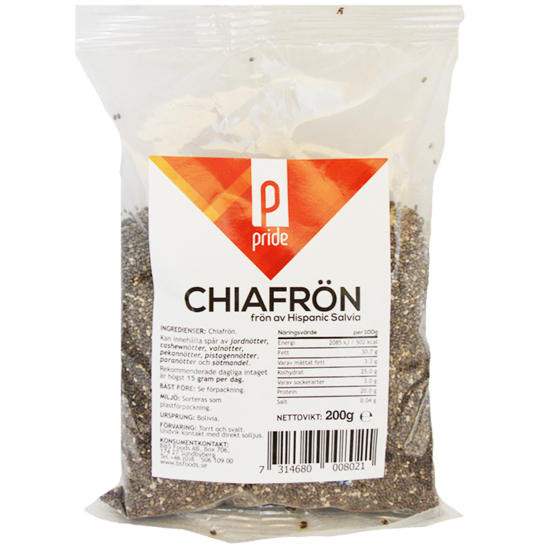 Chiafrön 200g - 37% rabatt