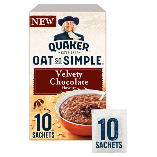 Quaker Oat So Simple Velvety Chocolate 365g